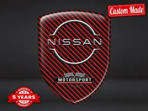 Nissan Badge Silicone Logo Tuning Edizione Cupola Racing